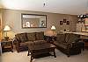 Large Floorplan Cozy Studio at SnowBlaze Condominiums.
