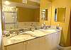 Granite Topped Double Vanity