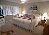 Master Bedroom with king size bed & TV/VCR