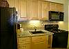 Beautifully updated kitchen with full size range.