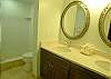 All New Master Bath with double vanity and tile shower