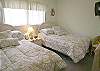 2 Double beds and cable TV.