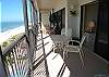 Spacious Gulf front Balcony