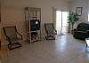 Cable TV/DVD &amp; sliding glass doors to the Gulf View Balcony