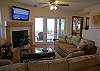 All new furnishings just  added in July 2010!  Two sofas, one with a queen size sleeper.