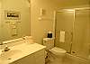 Guest bath with shower.