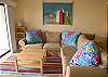 Roomy sectional sofa.