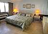 Master Bedroom with king size bed