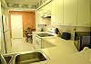 The kitchen is fully equipped and nicely decorated including a new smooth top range!