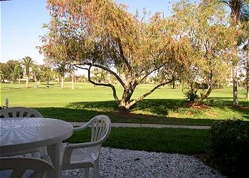 Central Gulf Coast Condominium rental - Exterior Photo - Golf Course View from Patio