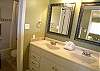 Master Bath with double vanity & tub/shower