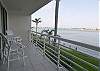 Great balcony roomy enough for a whole meal, or to have a few drinks. A great spot to watch the dolphins and pleasure boats going by!