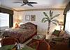 Queen size bed and queen sofabed provide sleeping for up to 4.