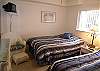 2 Double beds & cable TV.