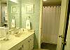 Full bath with tub/shower.