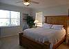 The guest bedroom has a queen size bed, cable TV, walk-in closet and an adjoining bath with shower.
