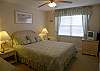 Bedroom with queen bed &amp; TV/DVD