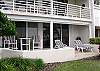 Lounges, patio table & chairs & electric BBQ on your private patio!