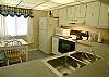 Eat-in kitchen updated with new countertops in January 2009.
