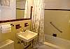 Bath with tub/shower
