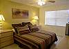 Queen size bed, cable TV, ceiling fan and large walk-in closet!