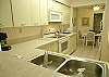 Fully equipped kitchen.