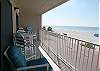 Balcony facing the Beach