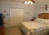 The third bedroom also has a queen size bed and TV/VCR.