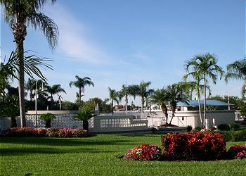 Central Gulf Coast Condominium rental - Exterior Photo - View from the Patio to the Pool & Bay