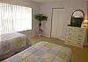 Guest Bedroom with cable TV.
