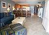Central Gulf Coast Condominium rental - Interior Photo - Living/Dining/Kitchen