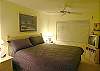 King size bed, cable TV, adjoining bath with tub/shower and large Gulf front window.