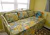 Downstairs bedroom trundle bed sleeps 2
