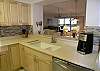 Glass Tile &amp; Tumbled Marble Backsplash