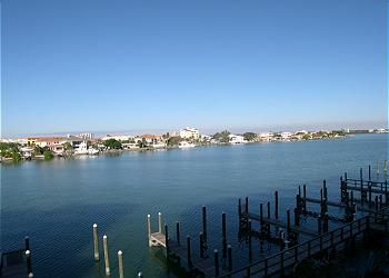 Central Gulf Coast Condominium rental - Exterior Photo - Wide Bay View from the Balcony