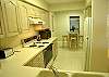 The beautiful kitchen is fully equipped for any meals or snacks you may want to prepare.