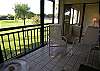 Central Gulf Coast Condominium rental - Exterior Photo - Golf Course View from the Screened Balcony