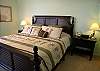 Master bedroom king size bed