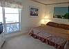 Bedroom with king size bed.