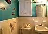 Full bath includes tub/shower