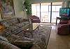 Gulf front living room.
