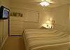 Guest Bedroom with king bed & flatscreen TV