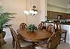 Central Gulf Coast Condominium rental - Interior Photo - Dining Room