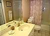 Master Bath with double vanity and tub/shower