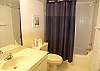 Master bath with tub/shower