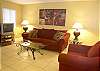 Living Room with sofabed &amp; cable TV/DVD