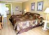Gulf Front Master Bedroom with King size bed