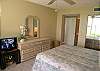 Master Bedroom with new Flatscreen TV
