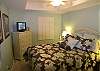 Third Bedroom with Queen bed &amp; flatscreen TV