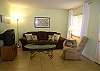 Living Area with Cable TV/DVD/VCR
